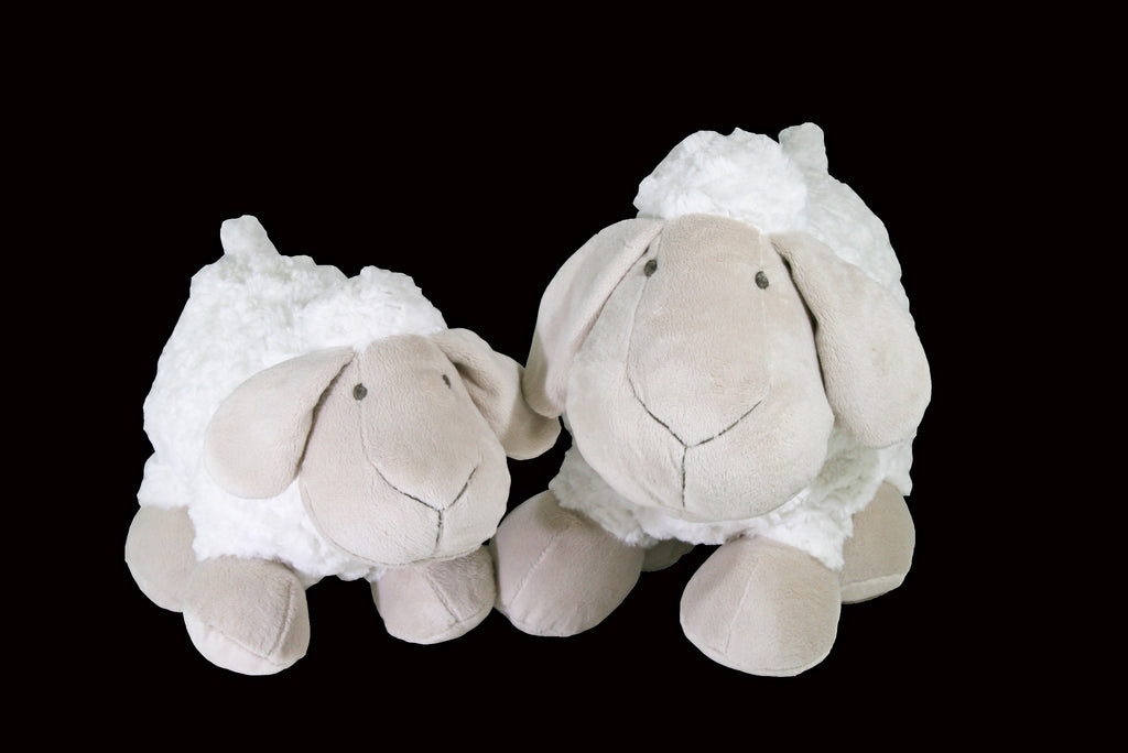 Spike - large plush white sheep
